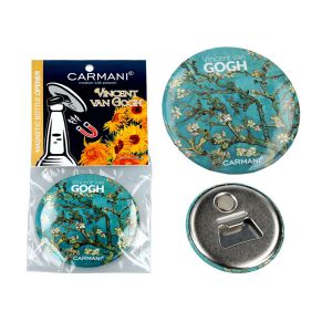 Otwieracz z magnesem Carmani V. van Gogh, Kwitnący migdałowiec